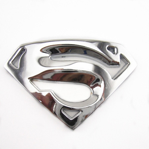 【メール便発送】ステッカー 車 3Dエンブレムステッカー 「スーパーマン」 アメコミ Superman カー アクセサリー 立体 ステッカー アメリカン雑貨 アメリカ雑貨立体エンブレム型ステッカー。