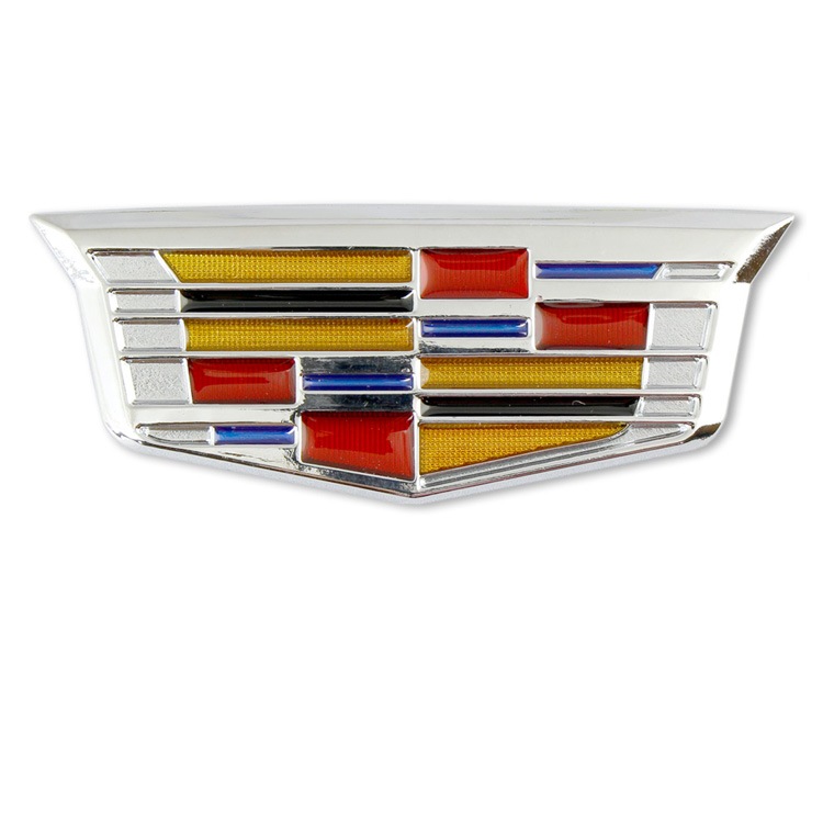 【メール便発送】ステッカー 車 シール 3Dエンブレムステッカー Cadillac Emblem キャデラック エンブレム 立体ステッカー カーアクセサリー アメリカン雑貨