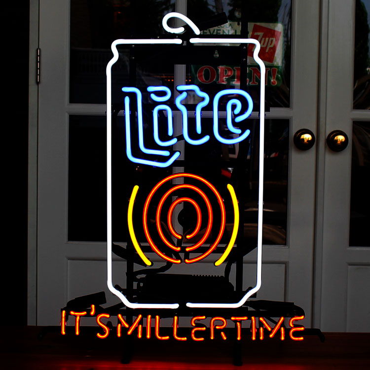 照明 ネオンサイン / Miller Lite インテリア 電飾 店舗 アメリカ雑貨