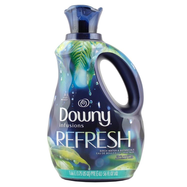 衣類用柔軟剤 ダウニー インフュージョン バーチウォーター＆ボタニカルズ 1.66L 56oz 83回分 Downy 輸入柔軟剤 P&G アメリカ製 アメリカ雑貨