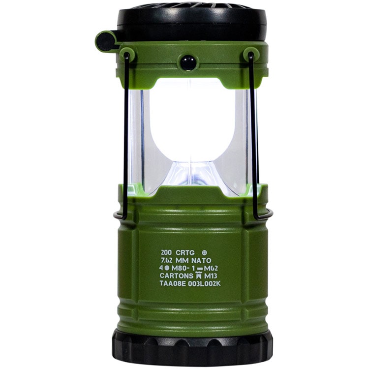 LEDランタン w/ファン ”ARMY”