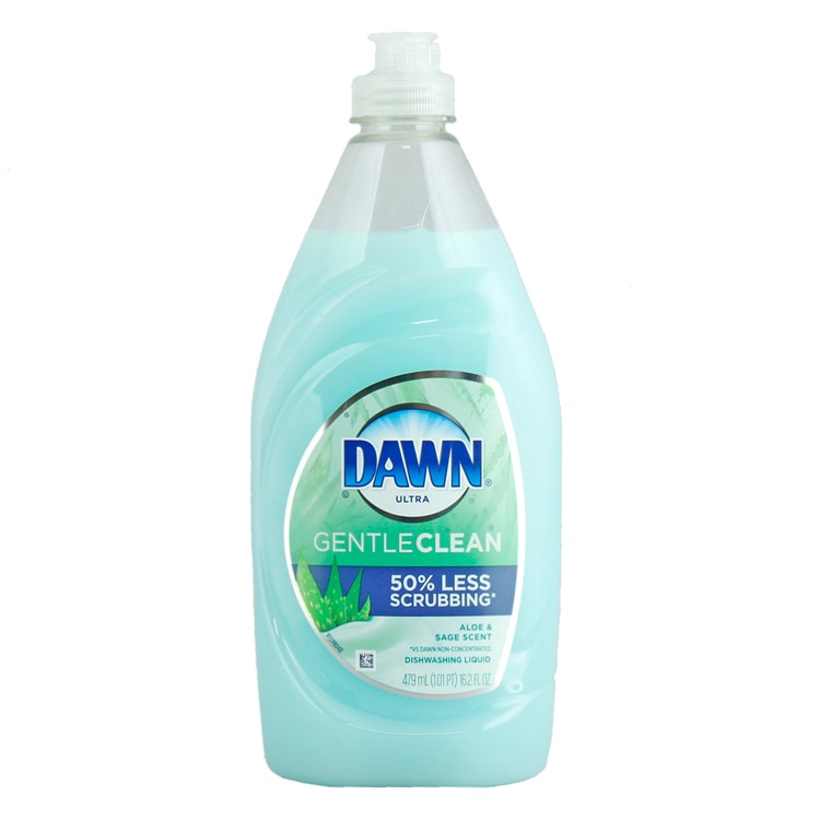 食器洗剤 DAWN ドーン ジェントルクリーン アロエ＆セージ 479ml 16.2oz 濃縮タイプ 食器用洗剤 キッチン洗剤 アメリカ製 アメリカ雑貨