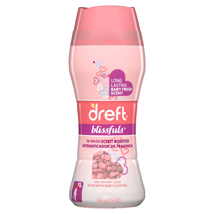 洗濯用 加香剤 ドレフト ブリスフルズ セントブースター ベビーフレッシュの香り 156g 5.5oz dreft アメリカ製 アメリカ雑貨