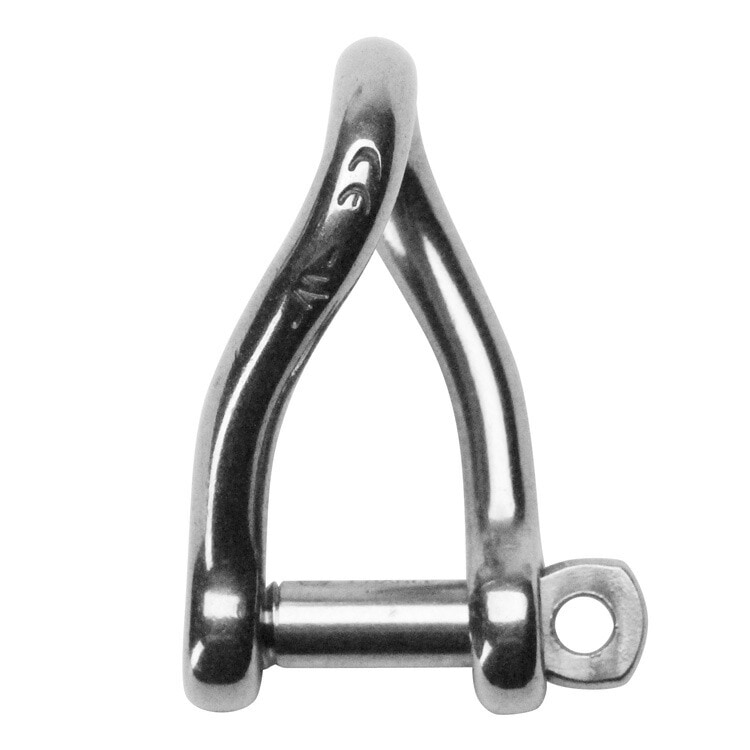 【メール便発送】 WICHARD ウィチャード ツイストシャックル #1222 H4×W2.6×D2cm ピン径5mm マリングッズ アクセサリー キーリング フランス製ハイスペックなマリングッズをお洒落に普段使い。