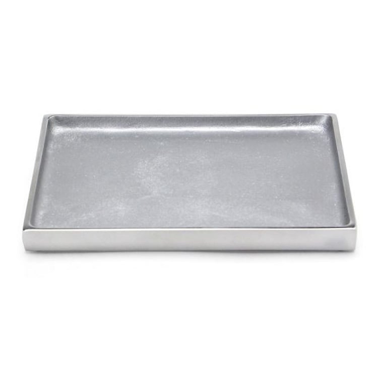 【メール便発送】アルミニウムトレイ レクタングルズ Lサイズ おしゃれ トレー コイントレイ 小物入れ アクセサリー ラージ インテリア多目的に使用できるシンプルデザイン。