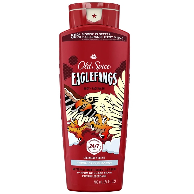 ボディソープ メンズ オールドスパイス イーグルファングス 709ml 24oz ボディウォッシュ メンズ用 Old Spice Eaglefangs 体臭 P&G 爽やかな香り アメリカ製ボディソープ メンズ オールドスパイス アメリカ製