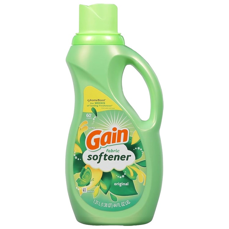 衣類用柔軟剤 Gain ゲイン オリジナル 液体 1.31L 1310ml / 44oz 60回分 柔軟剤 濃縮 ソフナー P&G アメリカ製