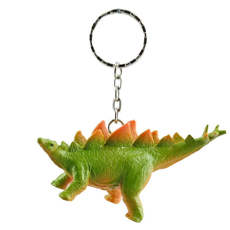 アニマルキーリング ステゴサウルス W8×D3×H5cm  PVC 動物 恐竜 ダイナソー キーホルダー リアル Science and Nature / AUSTRALIA
