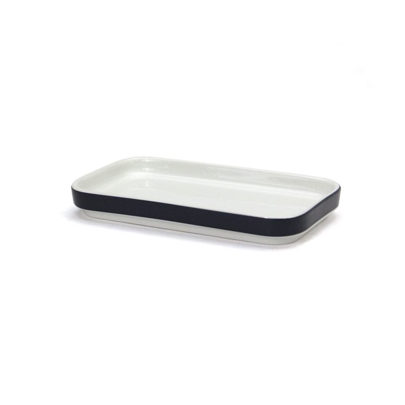 お皿 レトロ BC テーブルウェア プレート スモール ブルー 幅15.8×奥行き8.8×高さ2.15cm ポーセリン製 食器 皿 小皿 中皿 機内用 航空 Upgrade アップグレード ドイツ