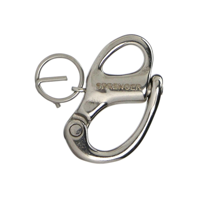 【メール便発送】SPRENGER スプレンガー スナップシャックル #36053-SS マリングッズ アクセサリー キーリング ドイツメーカー 台湾製ハイスペックなマリングッズをお洒落に普段使い。