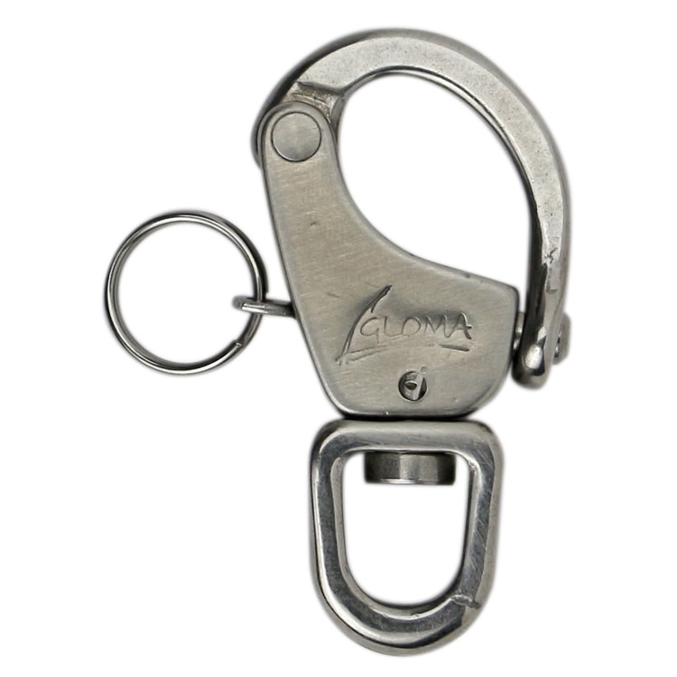 【メール便発送】GLOMA グローマ スナップシャックル #1101 マリングッズ アクセサリー キーリング スペイン製ハイスペックなマリングッズをお洒落に普段使い。