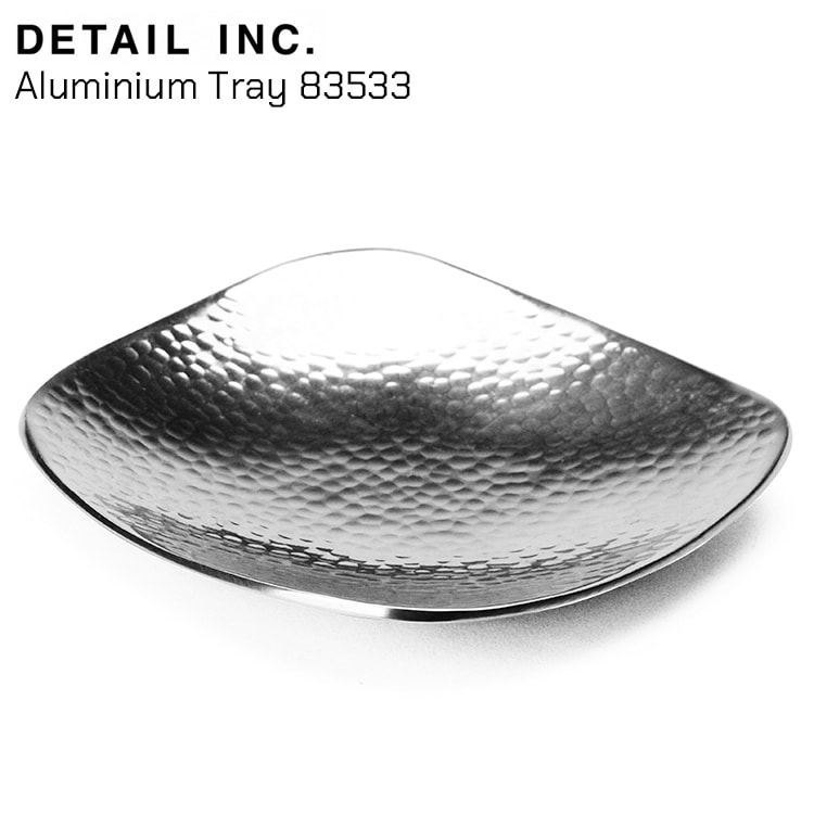 トレイ Aluminium Tray 83533 アルミニウムトレイ W15×D15×H2cm 小物入れ 灰皿 おしゃれ トレー 整理用品 DETAIL