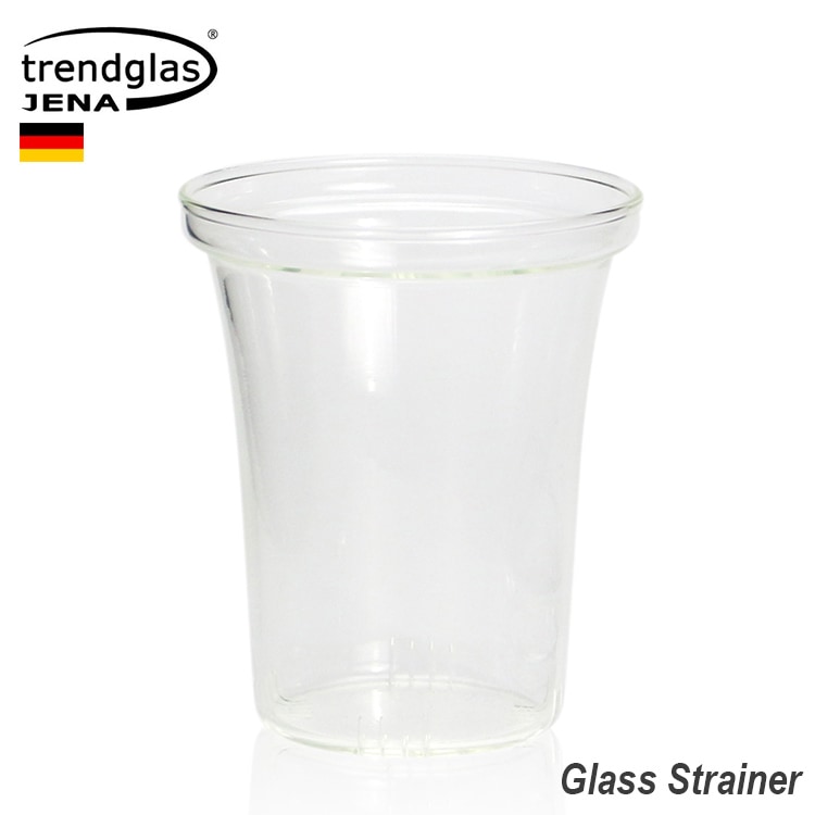 ストレーナー Trendglas-Jena Glass Glass Strainer トレンドグラスイエナ ガラスストレーナー Classic Nova専用 茶こし 茶漉し おしゃれ キッチン雑貨 ドイツ