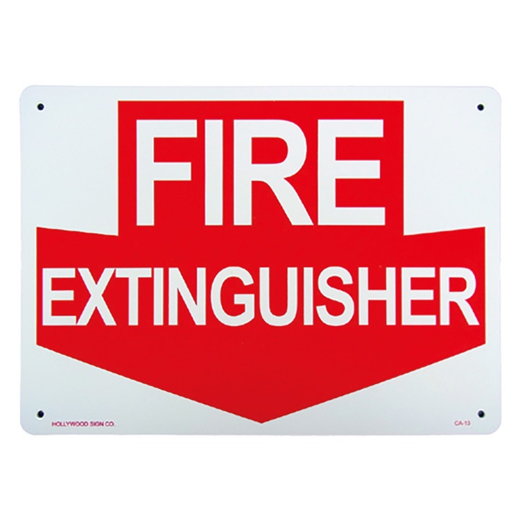 看板 プラスチック メッセージサインボード FIRE EXITINGUISHER（消火栓）CA-13 店舗 アメリカン雑貨