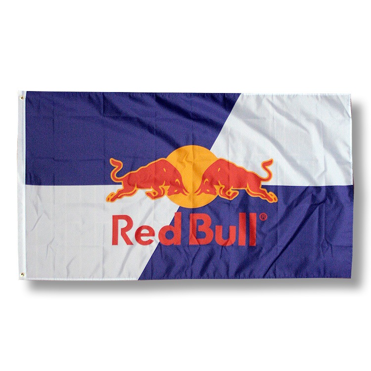 【メール便発送】アメリカンフラッグ Red Bull （レッドブル ） エナジードリンク バーグッズ 旗 インテリア アメリカ雑貨 アメリカン雑貨大きな旗でアメリカンガレージ＆ＢＡＲ風インテリアに！！