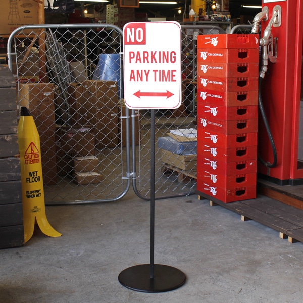 アメリカンスタンドサイン「NO PARKING」 （駐車禁止 ） スタンド式看板 立て看板 案内標識 アメリカンサイン アメリカ雑貨 アメリカン雑貨
