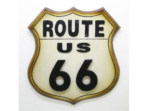 ROUTE66 サインプレート 木製 看板 ルート66 アメリカ 雑貨 ROUTE66 サインプレート 木製 看板 ルート66 アメリカ 雑貨 楽天