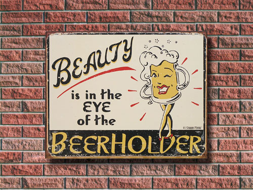 メタルサイン BEERHOLDER #1297 看板 インテリア 直輸入 アメリカ雑貨