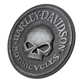 HARLEY-DAVIDSON ハーレーダビッドソン スカル パブサイン HDL-15311 アメリカ雑貨 アメリカン雑貨　