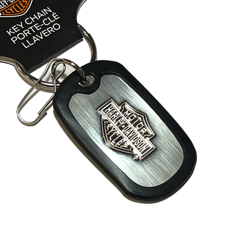 【メール便発送】キーホルダー ハーレーダビッドソン ドッグタグ キーホルダー #4286 Harley-Davidson キーリング アクセサリー ファッション 小物 アメリカン雑貨
