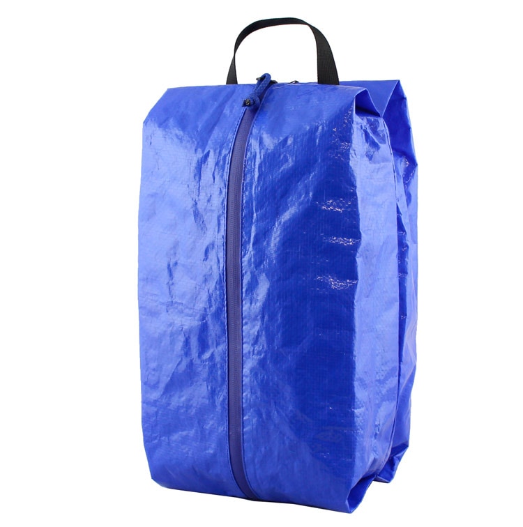 トラベルポーチ Lサイズ ブルー 大きめ おしゃれ パッキング アウトドア 旅行 インストゥルメンタル TRAVEL POUCH