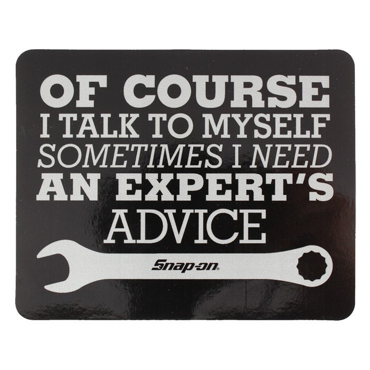 【メール便発送】ステッカー Snap-on スナップオン デカール スクエア ブラック OF COURSE 縦10.1×横12.5cm シール 車 ガレージ アメリカン雑貨アメリカを代表する工具メーカーのオフィシャルデカール。