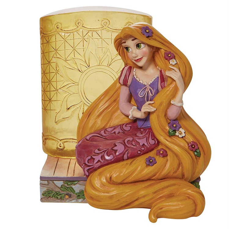 ディズニー ラプンツェル＆ランタン フィギュア 高さ12.9cm 塔の上のラプンツェル プリンセス JIM SHORE enesco Disney Traditions【メーカー直送】【同梱不可】【あす楽あすつく翌日配送不可】【代引き不可】