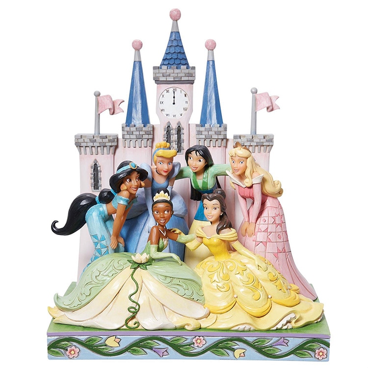フィギュア ディズニー プリンセス ビューティフル アンド ブレイブ 25.3cm enesco Disney Traditions レジン製【メーカー直送】【同梱不可】【あす楽不可】【代引き不可】