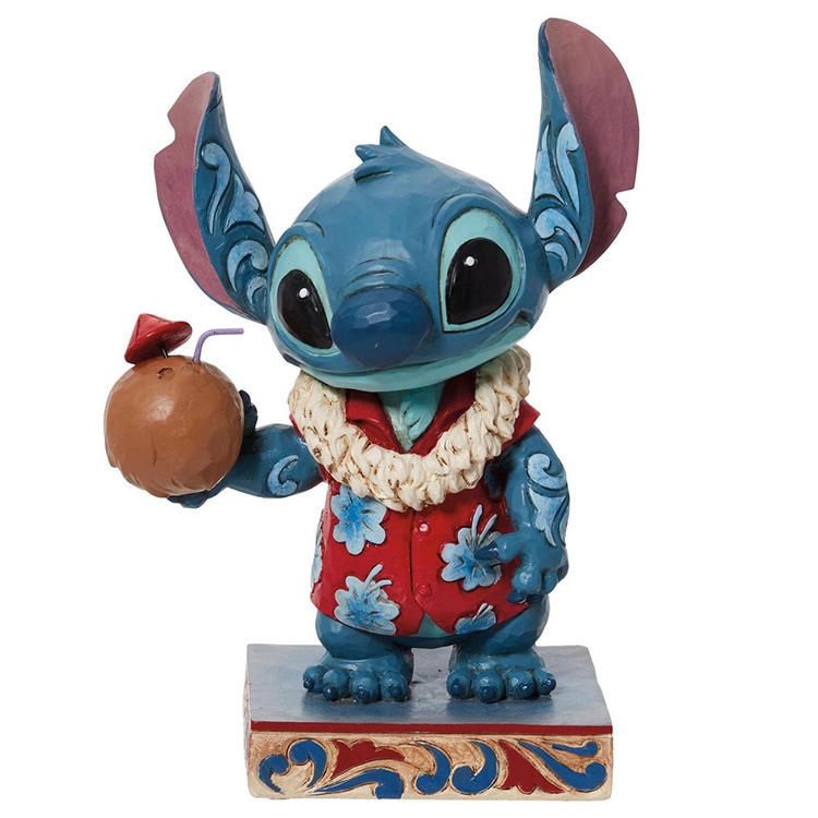 フィギュア ディズニー ハワイアンシャツ 13cm enesco Disney Traditions レジン製【メーカー直送】【同梱不可】【あす楽不可】【代引き不可】