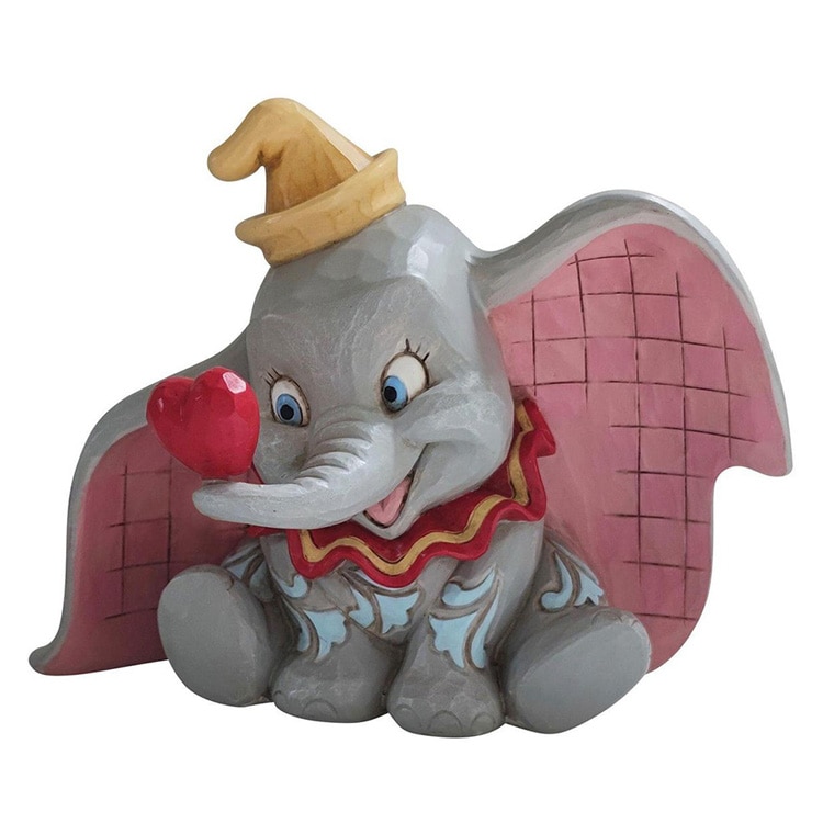 フィギュア ディズニー ダンボ ウィズ ハート 12cm enesco Disney Traditions レジン製【メーカー直送】【同梱不可】【あす楽不可】【代引き不可】