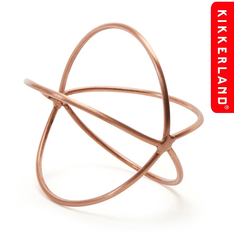 フラワーホルダー キッカーランド コッパー フラワーフロッグ Φ7.5cm 銅塗装ワイヤー 銅 花挿し オシャレ インテリア小物 KIKKERLAND アメリカ雑貨 アメリカン雑貨