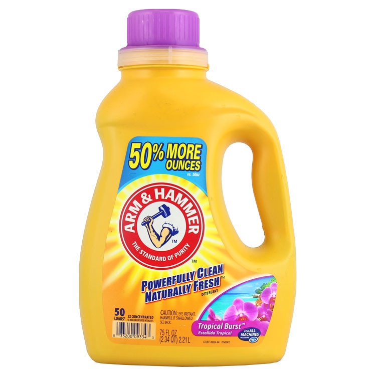 ARM&HAMMER アーム＆ハンマー 洗濯洗剤 トロピカルバースト 2210ml 75oz 50回分 アメリカ製