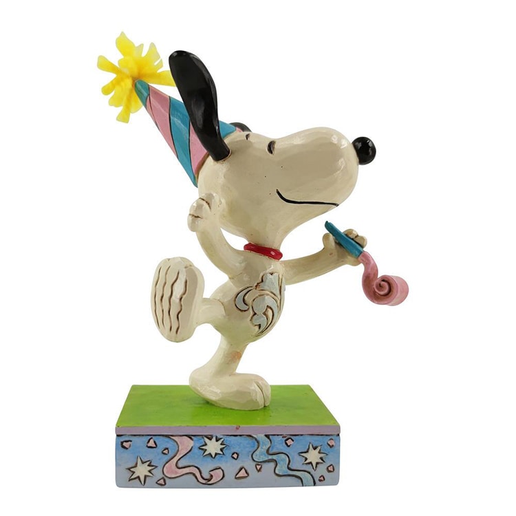 置物 フィギュア SNOOPY スヌーピー バースデー 13.3cm スヌーピー 誕生日 enesco Peanuts JIM SHORE【メーカー直送】【同梱不可】【あす楽あすつく翌日配送不可】【代引き不可】