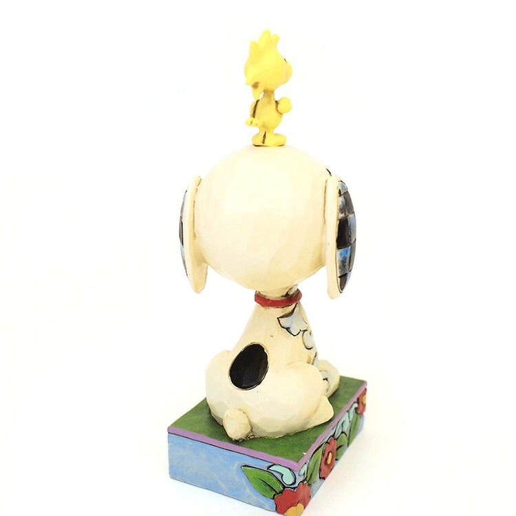 置物 フィギュア SNOOPY スヌーピー＆ウッドストック マイベストフレンド 12.5cm スヌーピー 誕生日 enesco Peanuts JIM SHORE【メーカー直送】【同梱不可】【あす楽あすつく翌日配送不可】【代引き不可】