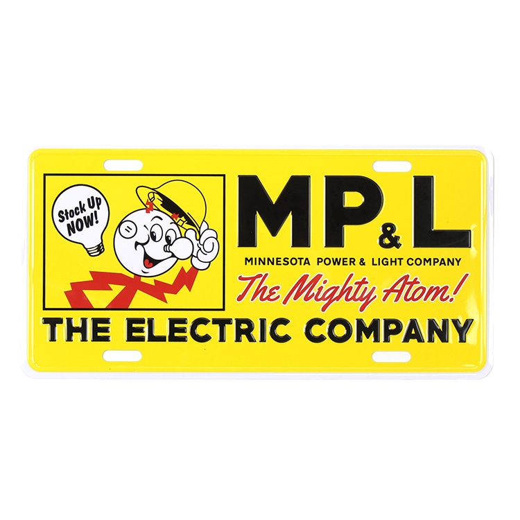 【メール便発送】CMプレート F.E.P.C  MP&L CMP-150 縦15.3×横30.3cm ナンバープレート型 インテリア 看板 アルミ製 アメリカン雑貨飾るだけでかっこいい アメリカンプレート。