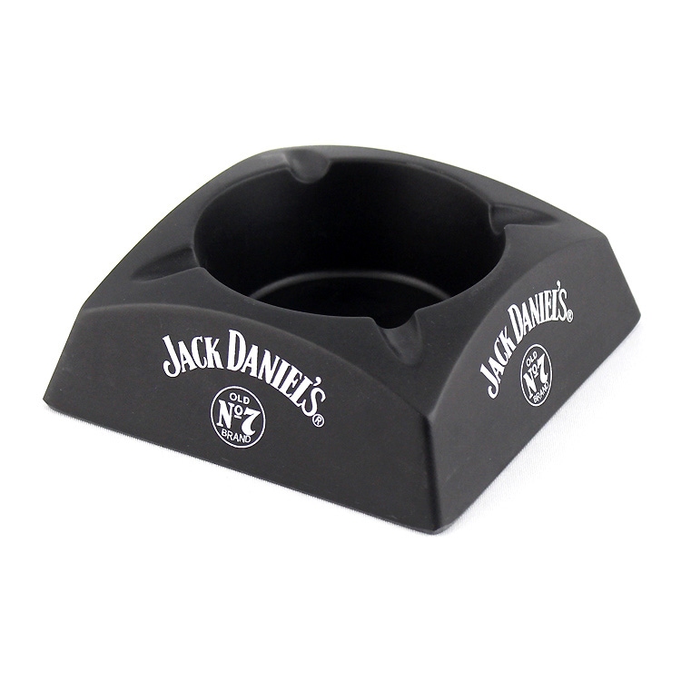 卓上灰皿 メラミン灰皿 ジャックダニエルズ Jack Daniel's スタッキング灰皿 ノベルティ BAR 喫煙具 アメリカ雑貨 アメリカン雑貨　