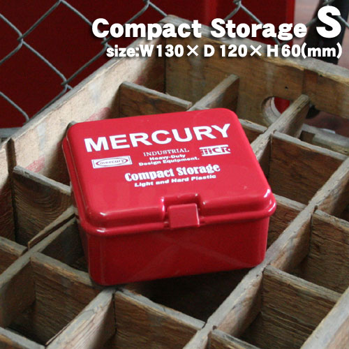 Mercury マーキュリー コンパクトストレージ S (レッド)C202-RD