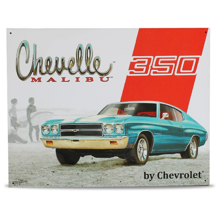 ブリキ 看板 ティンプレート Chevelle MALIBU H31.8×W40.5cm ブリキ製 オシャレ 壁面 インテリア小物 アメリカン雑貨 アメリカ雑貨アメリカン 四角 かっこいい ヴィンテージ ビンテージ コンパクト 店舗 トイレ 玄関 リビング バー カフェ 輸入雑貨