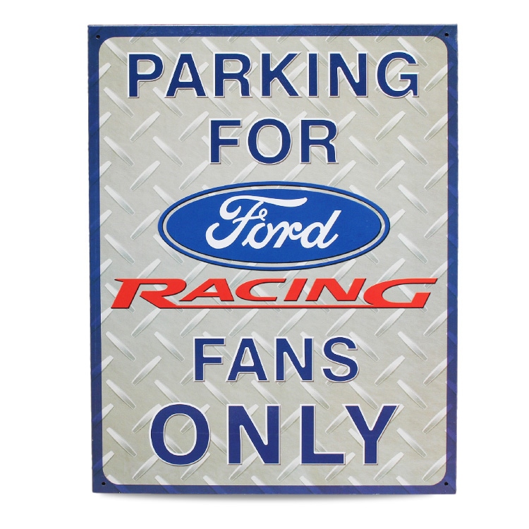 ブリキ 看板 ティンプレート FORD RACING フォード H40.5×W31.8cm ブリキ製 オシャレ 壁面 インテリア アメリカン雑貨アメリカン 四角 かっこいい ヴィンテージ ビンテージ コンパクト 店舗 トイレ 玄関 リビング バー カフェ 輸入雑貨