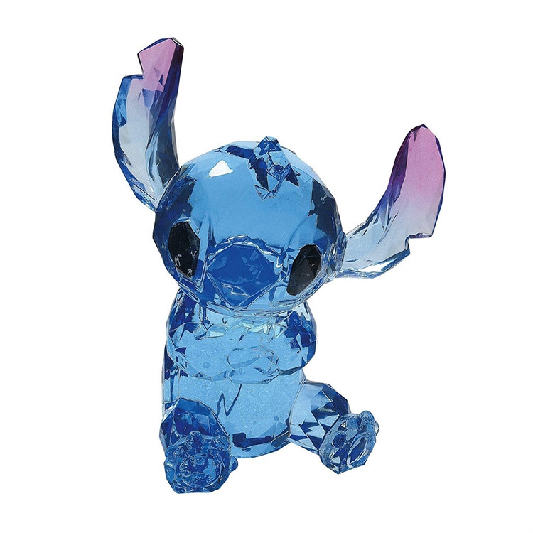 フィギュア ディズニー スティッチ ビッグ アクリルフィギュア 約15.5cm enesco Facets Disney リロアンドスティッチ レジン製 人形 置物【メーカー直送】【同梱不可】【あす楽不可】【代引き不可】