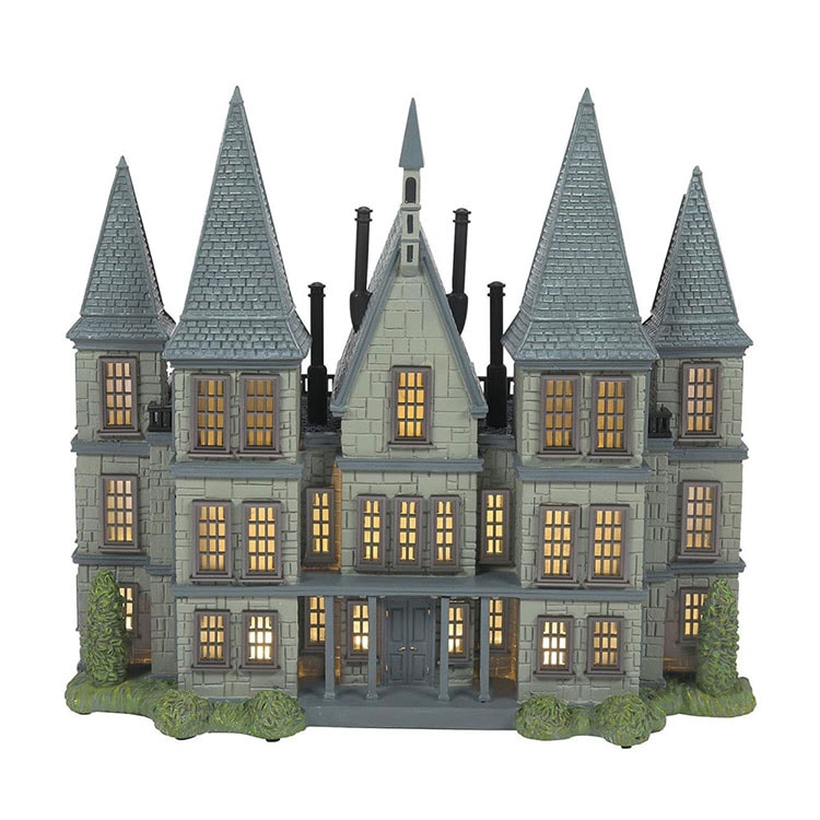 オブジェ ハリーポッター マルフォイの館 高さ20.3cm お店 マルフォイの館 オブジェ 映画 ハリポタ 建物 照明 点灯 Department 56【メーカー直送】【同梱不可】【あす楽不可】【代引き不可】