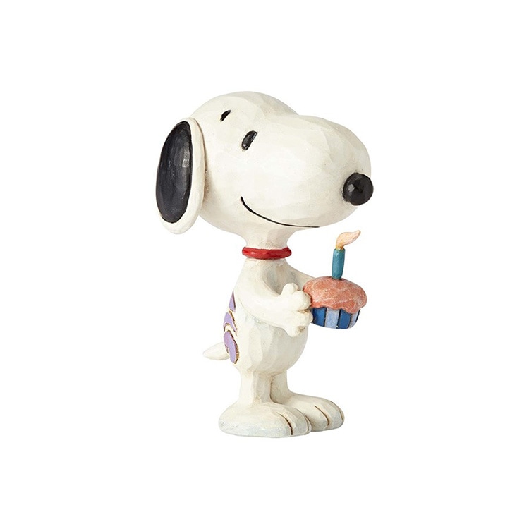 置物 フィギュア SNOOPY スヌーピー バースデー ミニ 高さ7.6cm スヌーピー インテリア小物  enesco Peanuts JIM SHORE【メーカー直送】【同梱不可】【あす楽不可】【代引き不可】