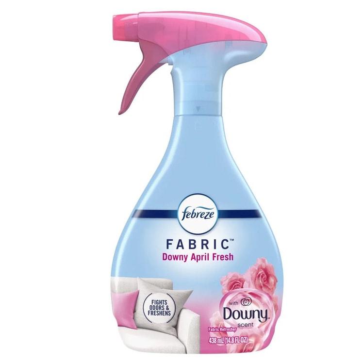 febreze ファブリーズ ダウニーエイプリルフレッシュの香り 438ml 14.8oz 衣類用消臭芳香剤 液体スプレー アメリカP&G アメリカ雑貨 アメリカ製いい香りが長続きするスプレータイプの芳香剤 洗濯できない布製品の嫌な匂いを撃退！ 