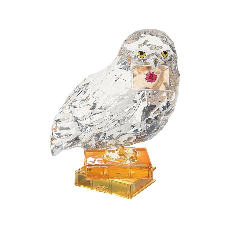 置物 フィギュア Facets Harry Potter ハリーポッター ヘドウィグ アクリルフィギュア 8.5cm 鳥 フクロウ enesco【メーカー直送】【同梱不可】【あす楽不可】【代引き不可】