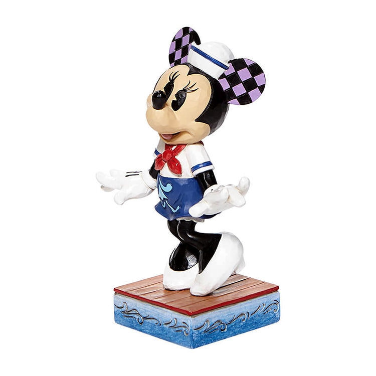 ディズニー フィギュア ミニー セーラースタイル 高さ12.7cm ミッキーマウス Mickey Mouse JIM SHORE enesco Disney Traditions【メーカー直送】【同梱不可】【あす楽不可】【代引き不可】
