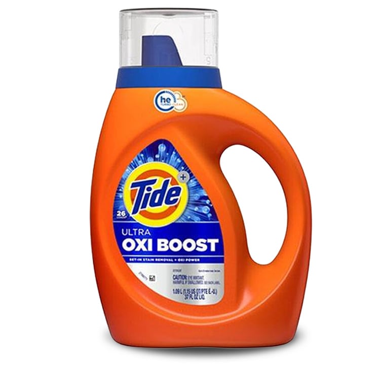 洗濯洗剤 液体 Tide タイド He オキシブースト 1.09L （37oz） P&G 洗濯用洗剤 輸入洗剤 日用品 アメリカ製 アメリカ雑貨洗浄力が定評のタイド　酵素配合でさらに洗浄力アップ