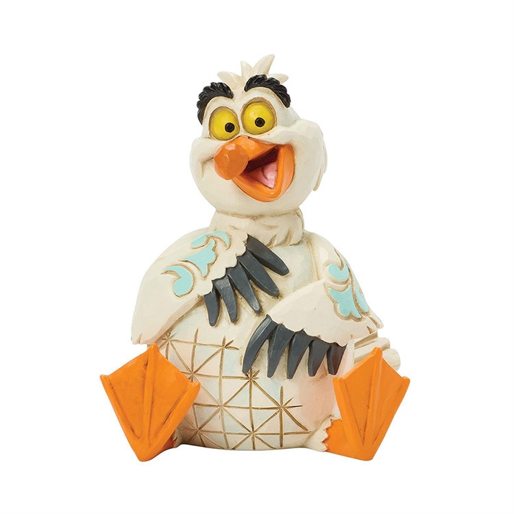 フィギュア ディズニー  スカットル ミニ 8cm enesco Disney Traditions レジン製 インテリア小物 おしゃれ かもめ キャラクター【メーカー直送】【同梱不可】【あす楽不可】【代引き不可】