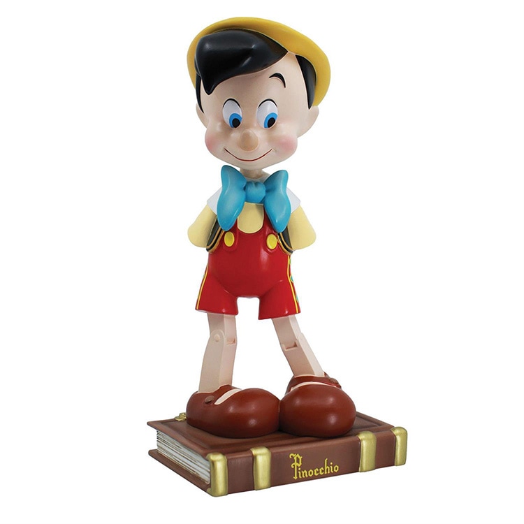 フィギュア ミッキー ピノキオ 85周年アニバーサリーモデル 約22.9cm ディズニー enesco Disney Showcase レジン製【メーカー直送】【同梱不可】【あす楽不可】【代引き不可】