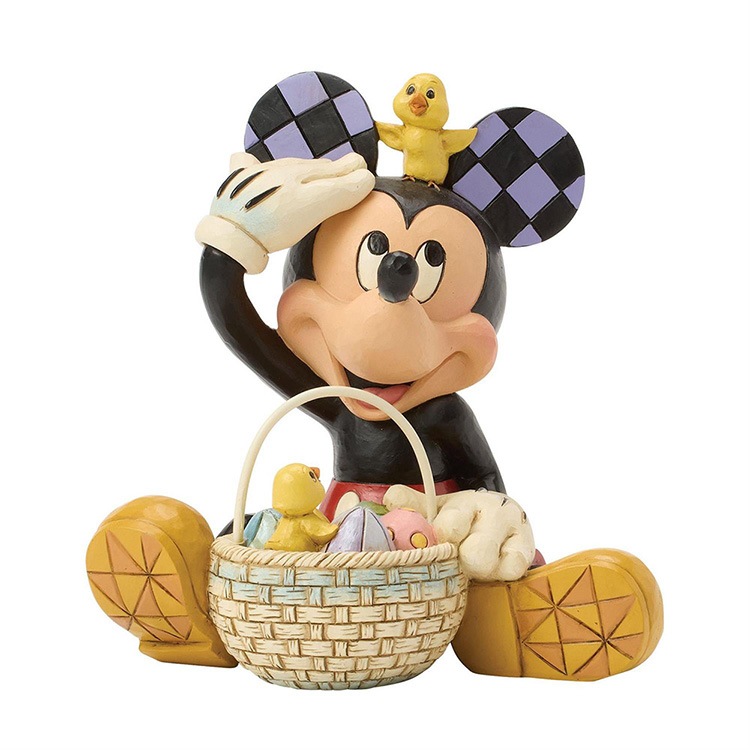 フィギュア ディズニー ミッキー イースター パーソナリティ 15.6cm enesco Disney Traditions レジン製 インテリア小物 おしゃれ キャラクター【メーカー直送】【同梱不可】【あす楽不可】【代引き不可】