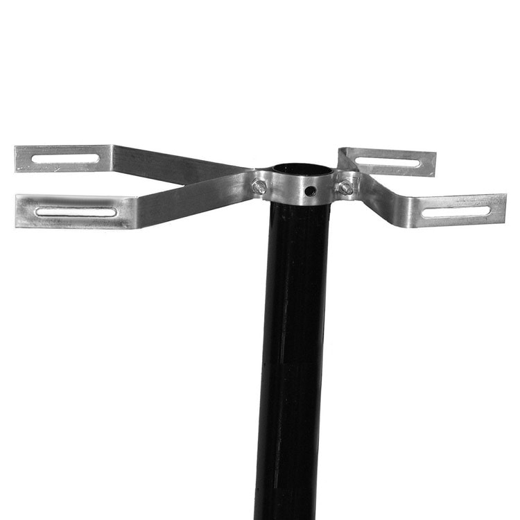 海外製メールボックス用ポールキット フルトン スタンドパイプ 3437SS 全長約150cm スチール製 Fulton ポスト用部品 アメリカ雑貨郵便受け専用ポール（スタンド）。